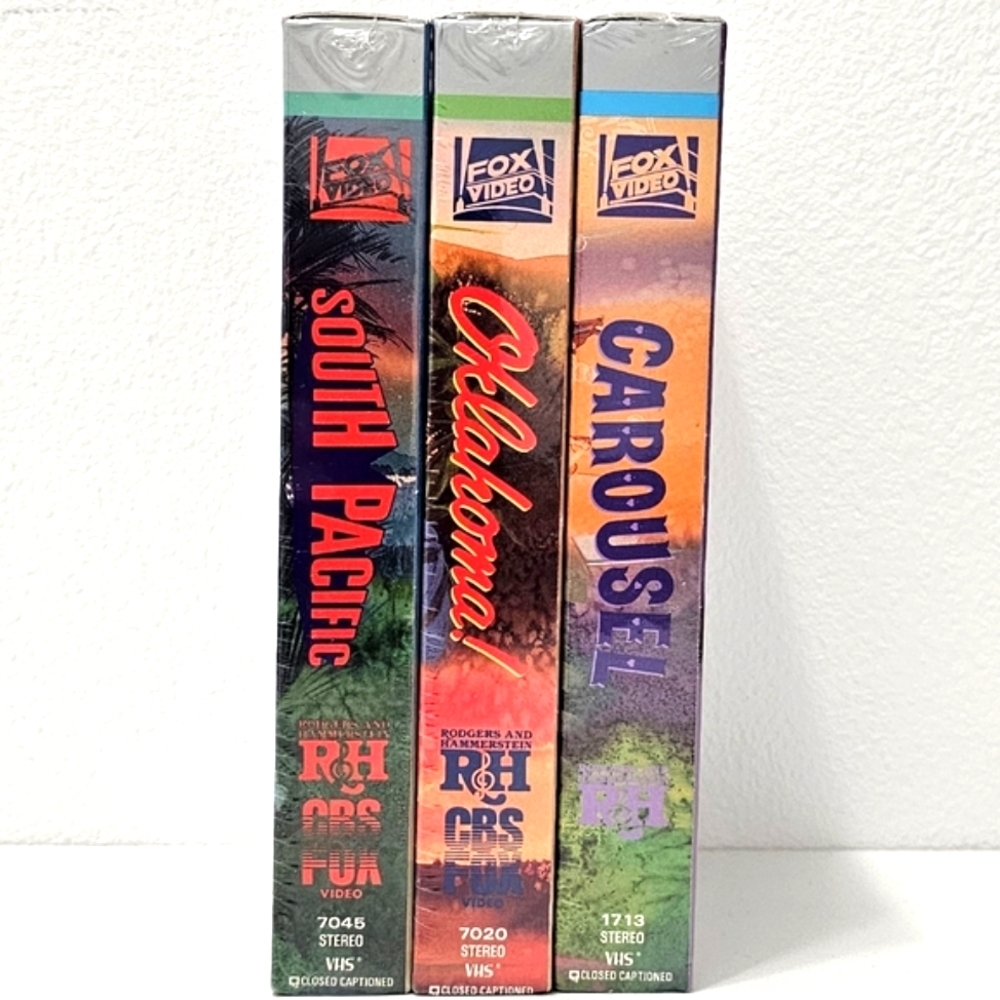 Rodgers & Hammerstein's Classic Musical Movie VHS Tape Set of 3 - Picture 9 of 14